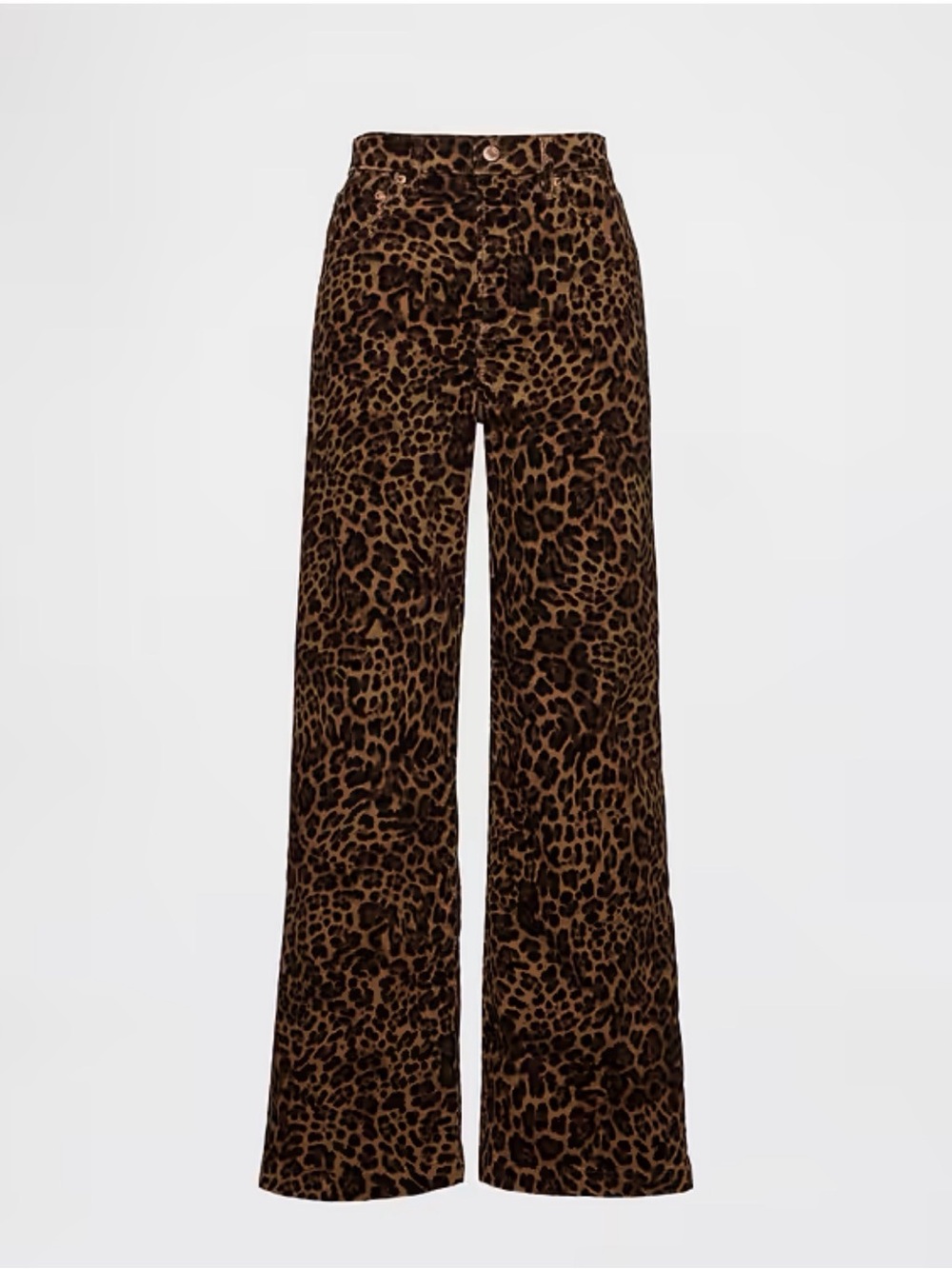 GAP High Rise Stride Corduroy Wide Leg Pants